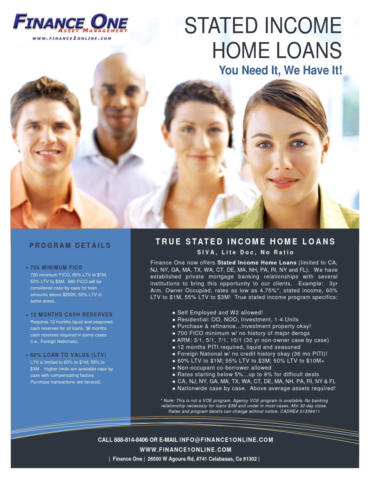 Stated Income Loans